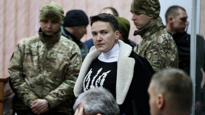 Народний депутат Надія Савченко у СІЗО оголосила голодування.

