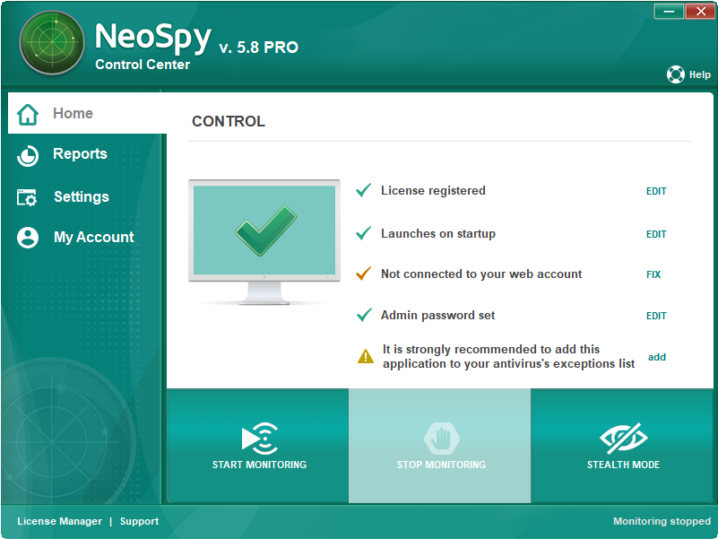  NeoSpy – программа шпион для всех гаджетов