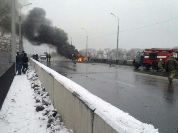 В Донецке в результате попадания снаряда в городов погибло два человека